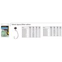 Tungsten Offset Jig Head 2/0 3.5g 1/8oz.